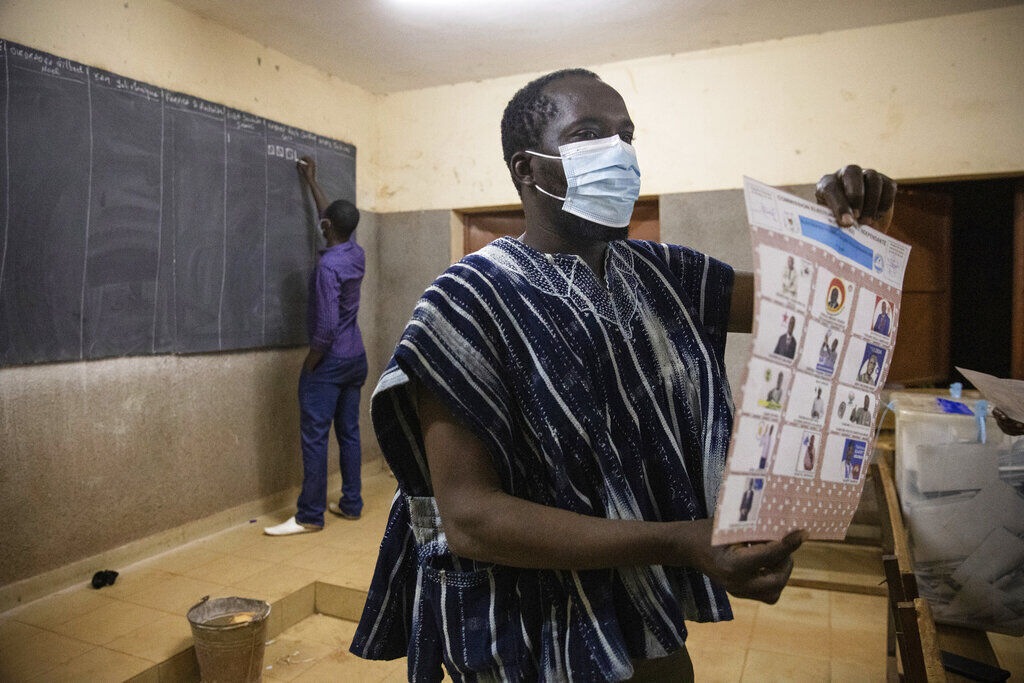 APTOPIX Burkina Faso Elections